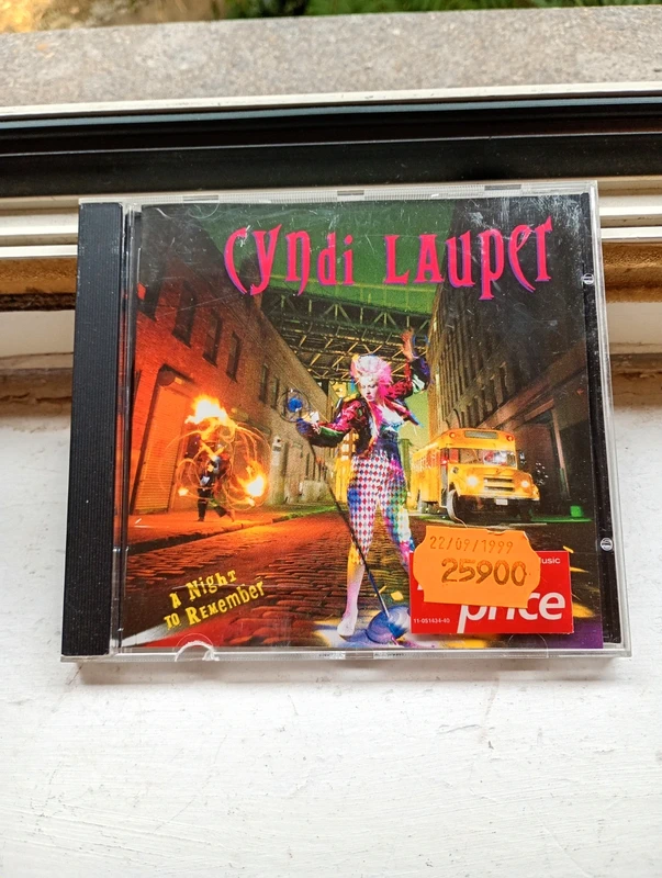 CD Cyndi Lauper A Night To Remember