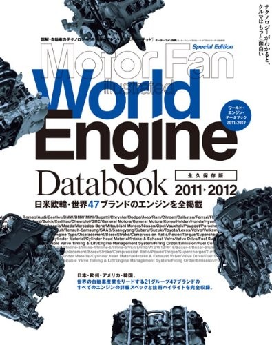 World Engine Data book 2011-2012 libro meccanico auto modulo JP