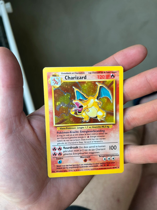 Charizard base set Dutch