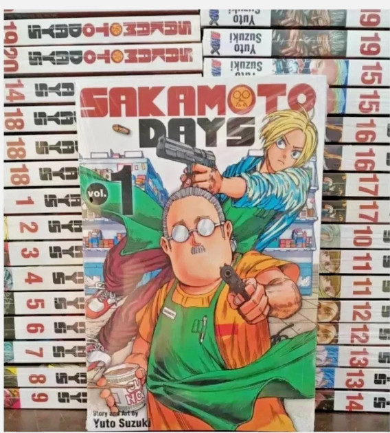 Fumetti Sakamoto Days Manga Box Set Volume 1-28 Serie Completa Edizione Inglese