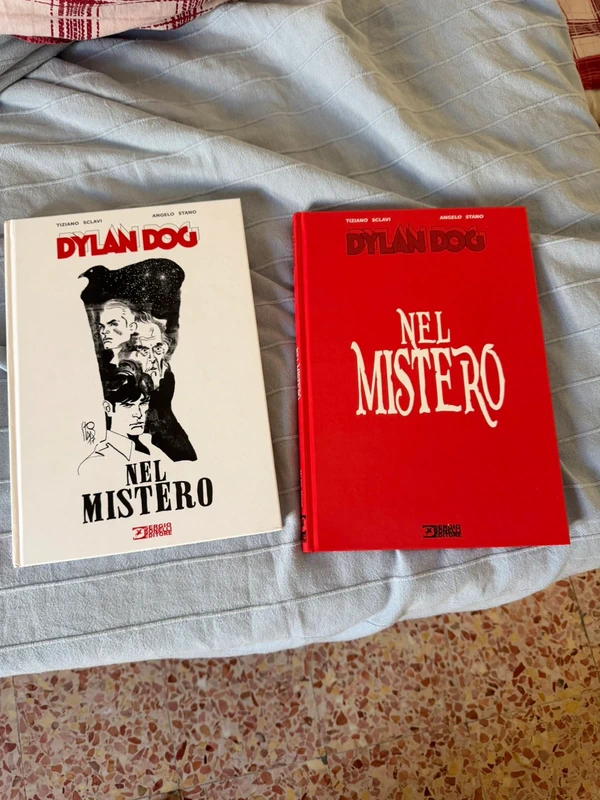 Dylan Dog nel mistero autografato da Angelo stano