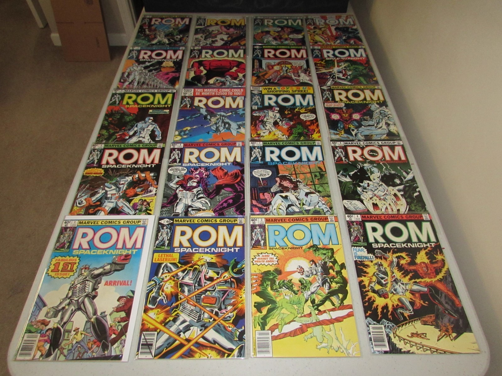 Rom Spaceknight #1 - 75 (serie completa)