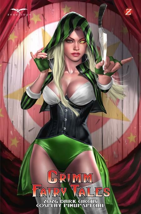 GRIMM FAIRY TALES 2026 DARK CIRCUS COSPLAY PINUP SPECIAL (ONE SHOT) CVR B JOSH