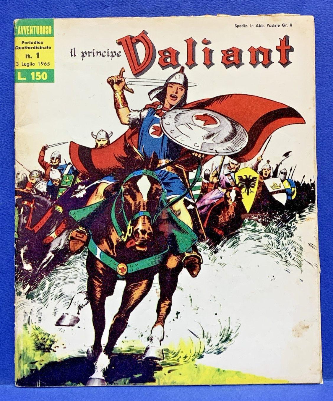 IL PRINCIPE VALIANT serie COMPLETA 1 / 36 Spada 1965 ORIGINALE !
