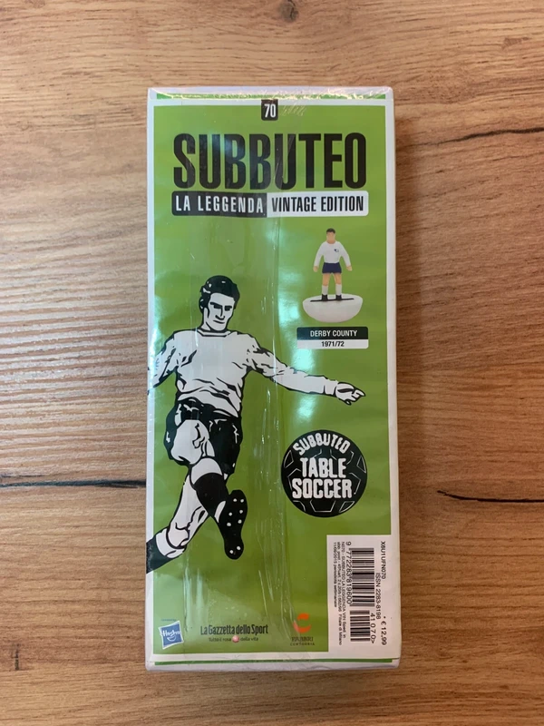 Subbuteo Derby County 1971/72 vintage edition