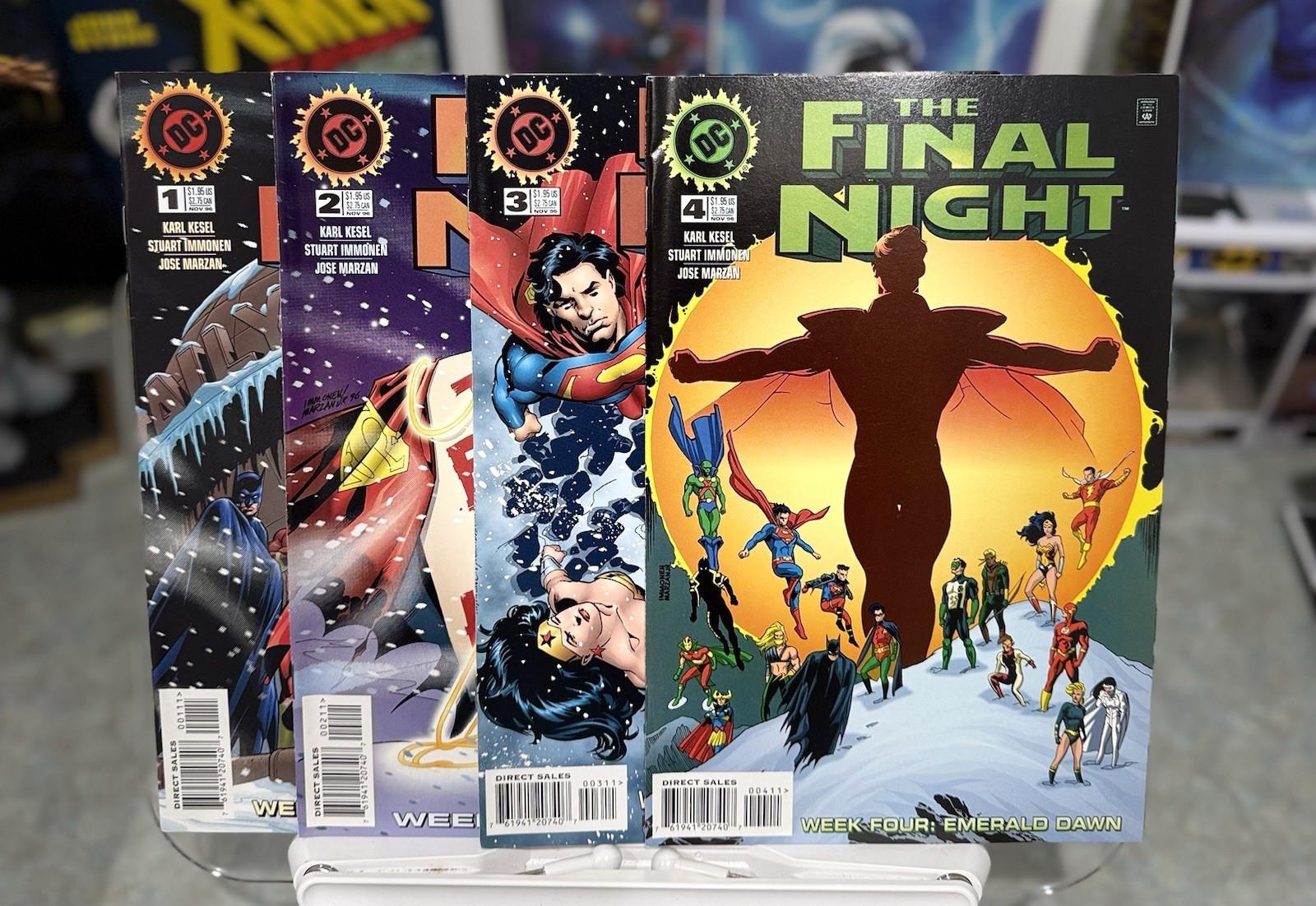 DC Comics Final Night #1-4 Complete Set Karl Kesel