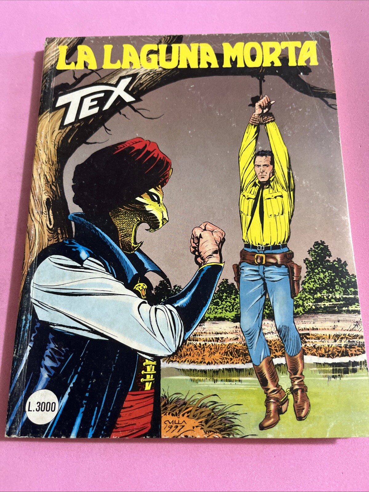 GIORNALINO FUMETTO TEX COLLEZIONE N. 444 La Laguna Morta - COMIC BOOK