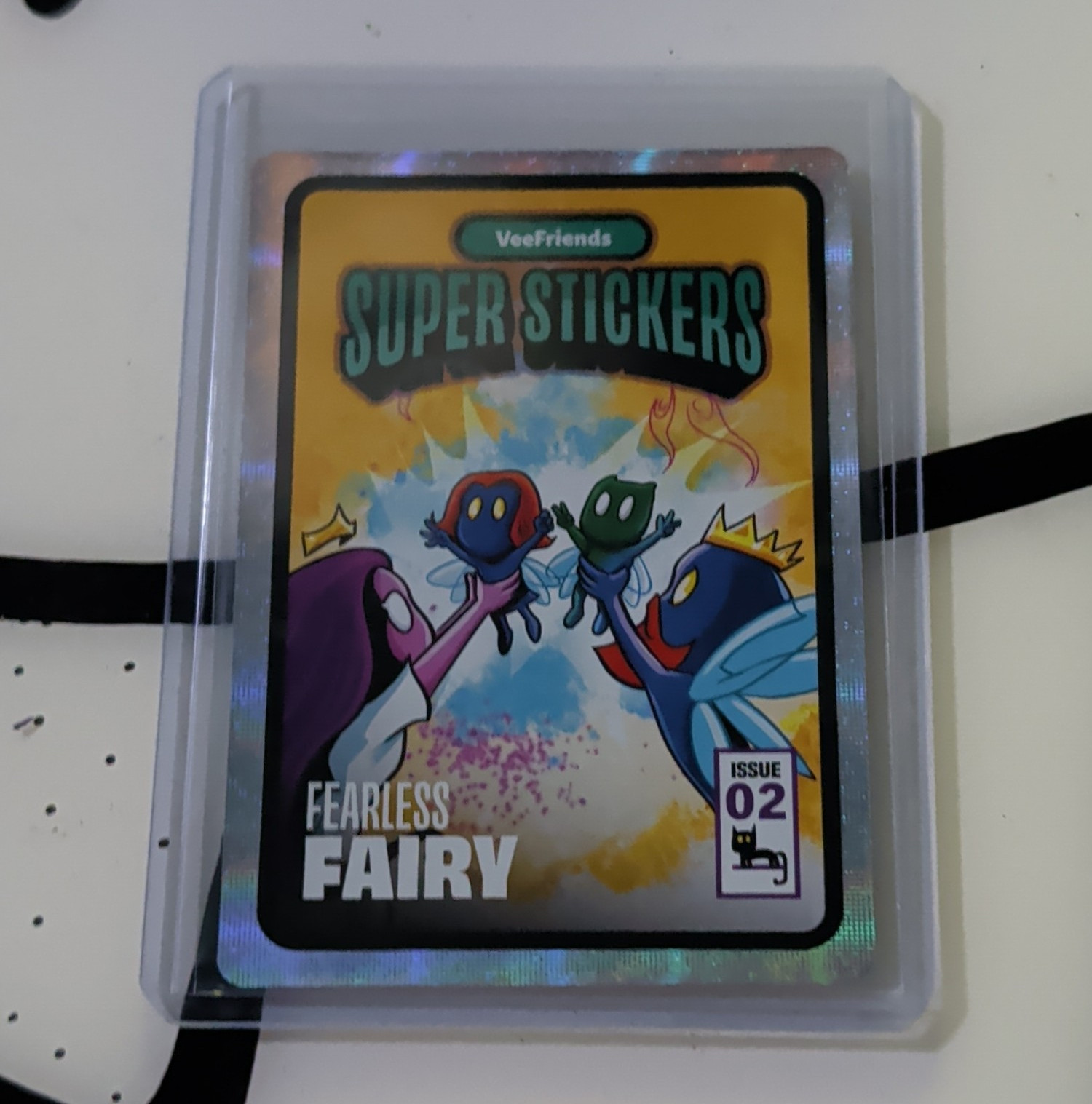 VeeFriends Super Stickers Inserto Fumetto Fata Senza Paura #02 Inserto 2022