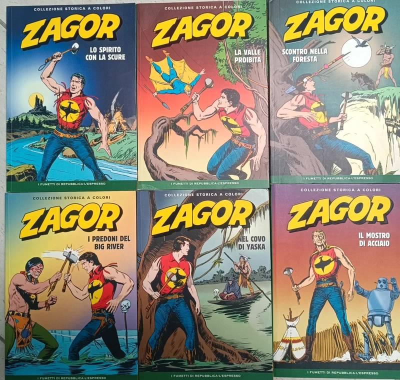 Zagor - 22 volumi grandi