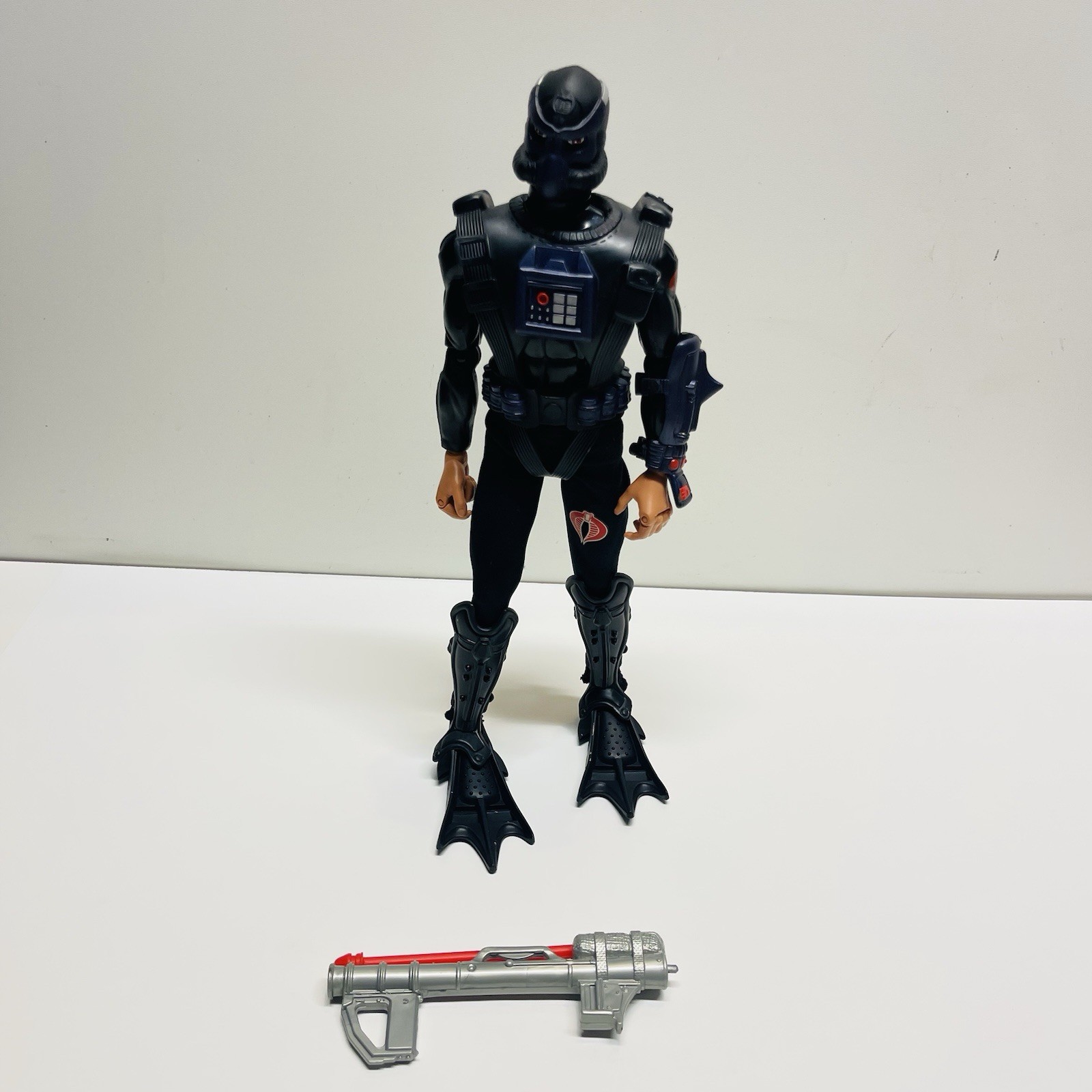 GI Joe Vs. Cobra Cobra Moray 12" Action Figure Hasbro 2002 W/ Accessories