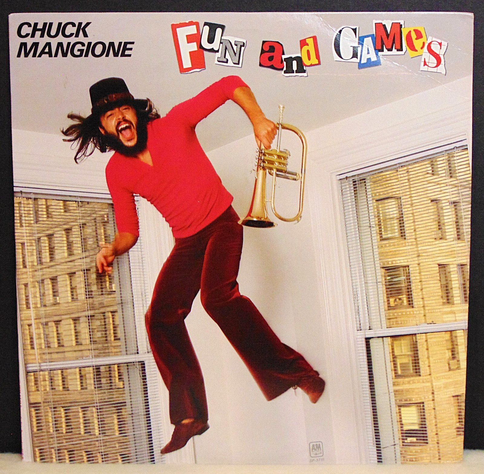 Chuck Mangione - Fun and Games - 1980 A&M Jazz Fusion Vinyl LP Record  Album