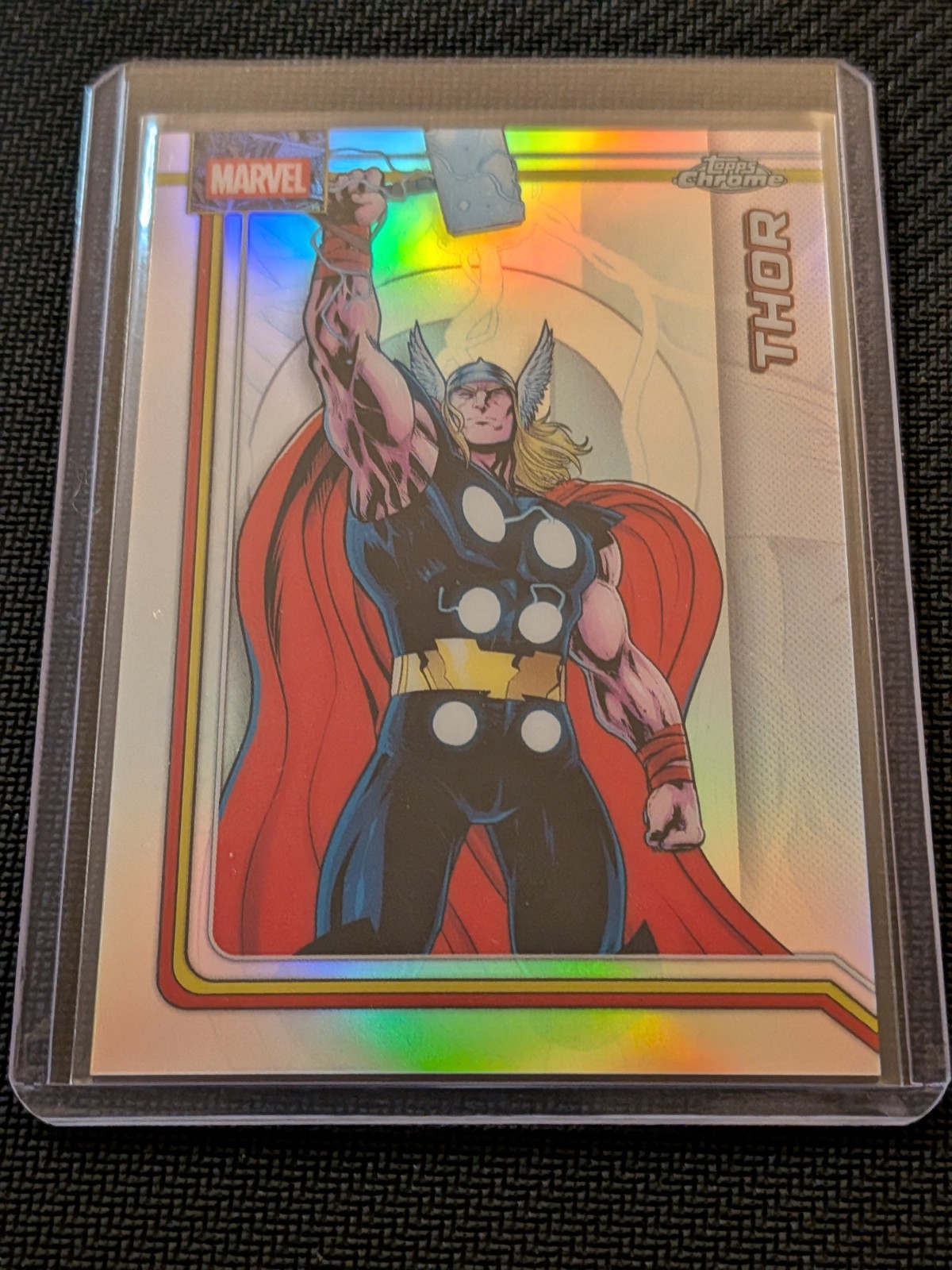 2026 Topps Chrome Marvel Thor #177 rifrattore 
