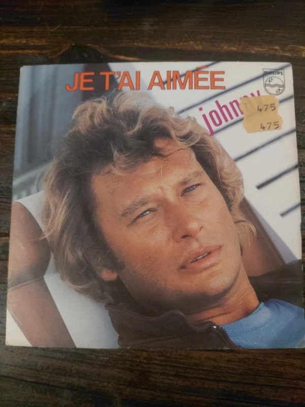 johnny hallyday je t'ai aimée le coeur fermé vinyl 45 tours 1981 philips