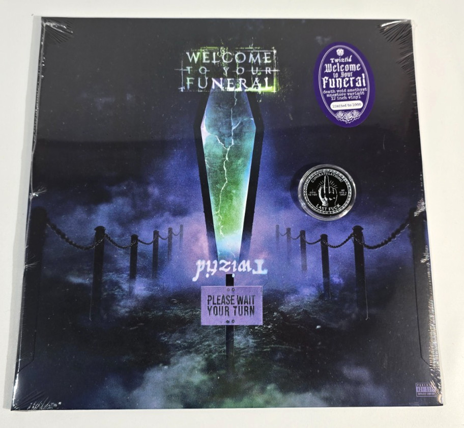 TWIZTID "Welcome To Your Funeral" 12” Vinyl Record SEALED Death Void Amethyst LP