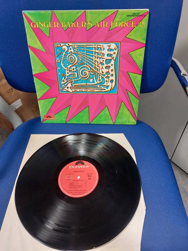 Lp Ginger baker's air Force 2 psych rock prog rock raro