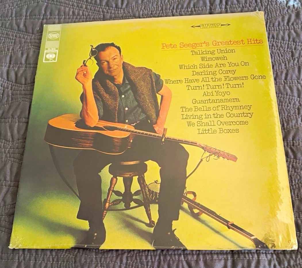 Pete Seeger’s Greatest hits Lp/New/Sealed/Columbia 360 Stereo/1967/Mint/VG++!