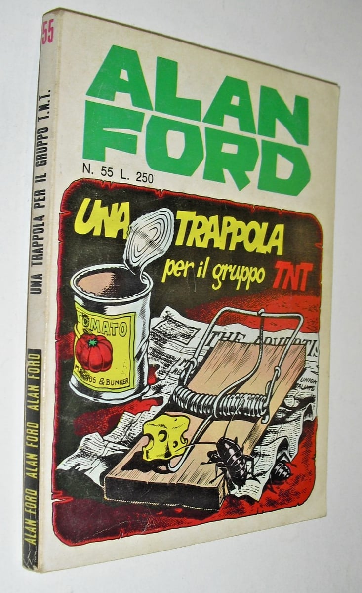 ALAN FORD originale 55 UNA TRAPPOLA PER IL GRUPPO TNT (spedisco imbustato MAGNUS