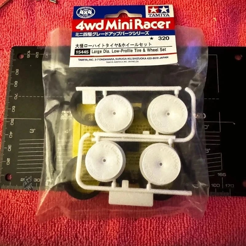 Tamiya mini4wd ruote lenticolari