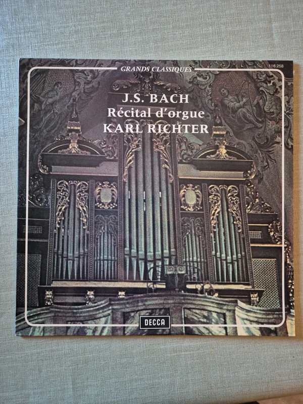 Vinyl lp J.S.Bach Récital d'Orgue