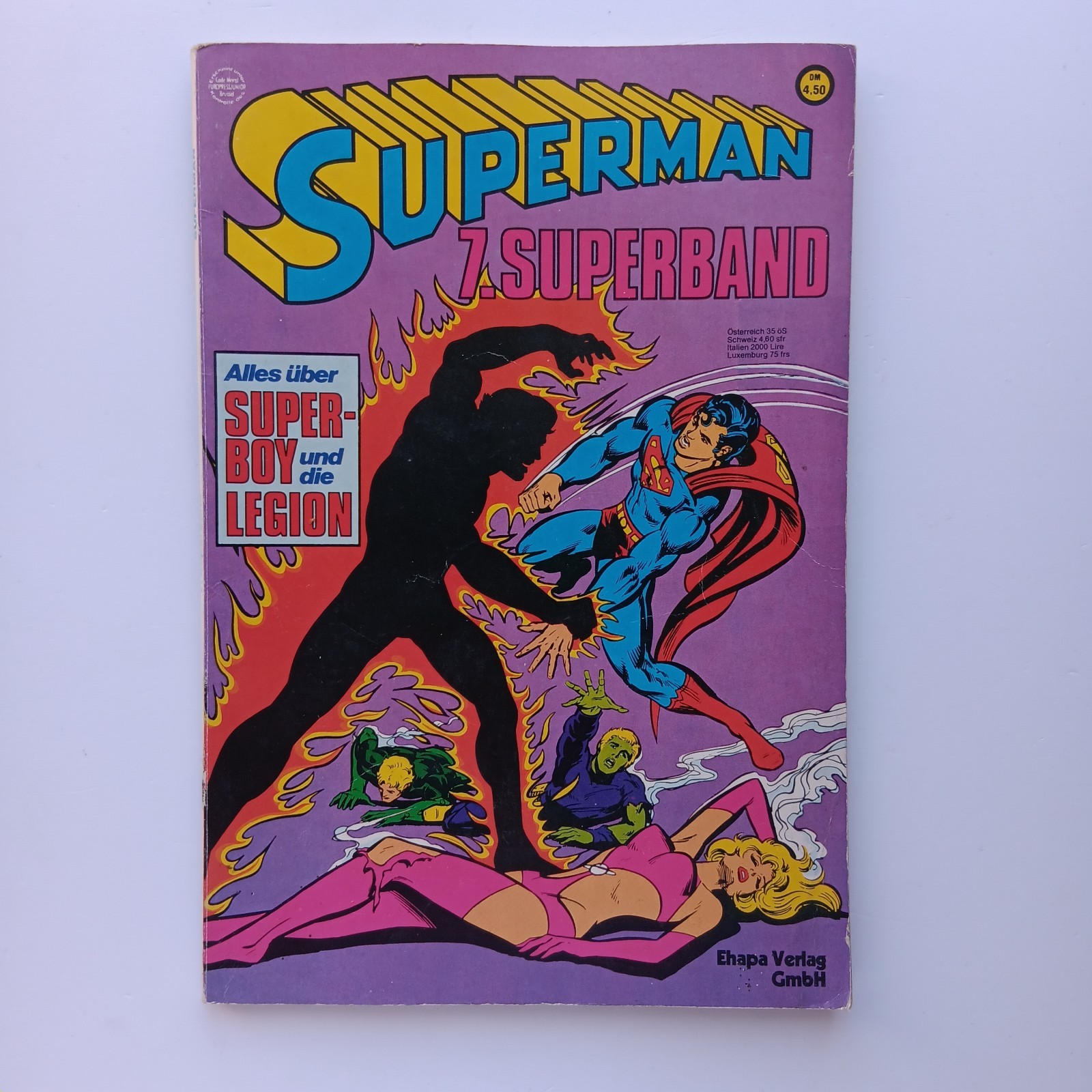Superman, 7. Superband (1978) Ehapa | SENZA buono, Z 2+
