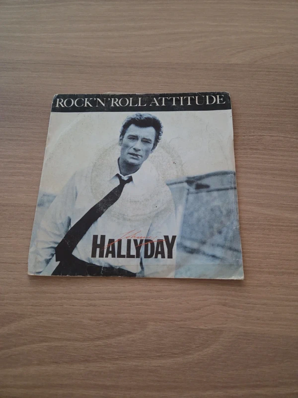 Vinyle 45 Tours Johnny Hallyday - Rock'n'Roll Attitude