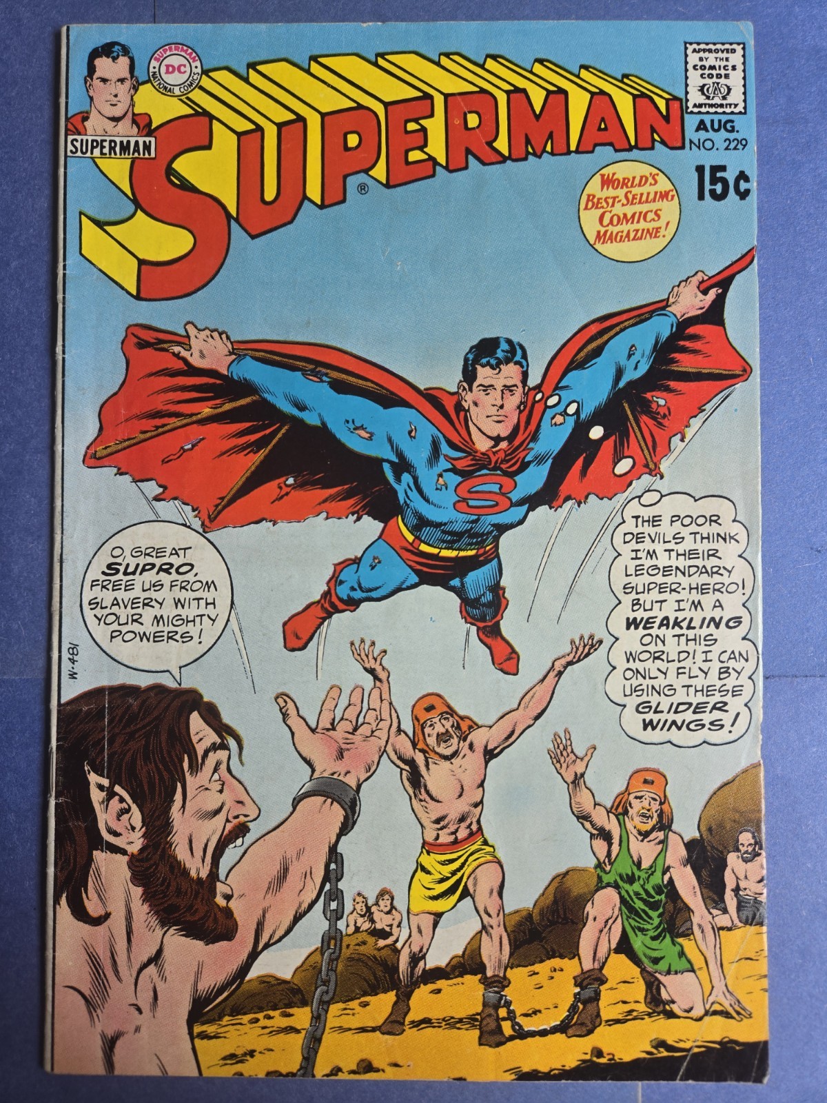 DC COMICS - SUPERMAN - VOLUME 1 - # 229 - AGOSTO 1970 - ETÀ DEL BRONZO