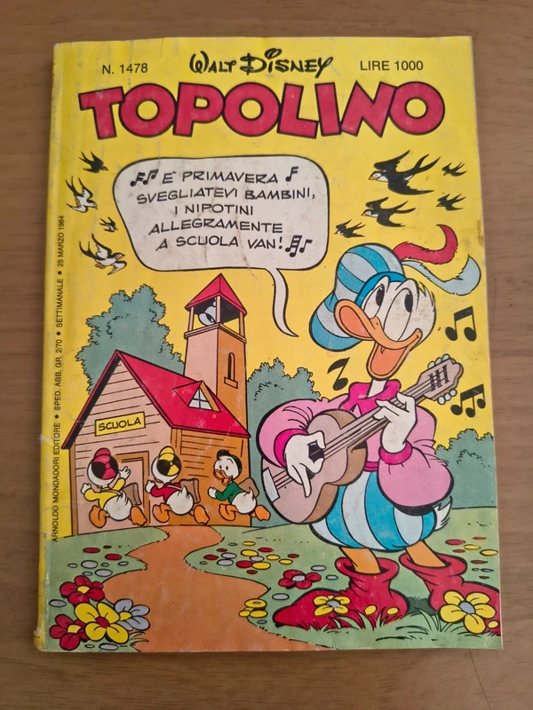 Walt Disney – Topolino n. 1478 – Primavera (1984) (EL71)