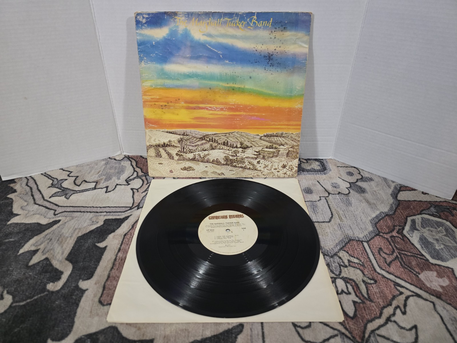 THE MARSHALL TUCKER BAND "The Marshall Tucker Band" Debut LP 1973 Capricorn