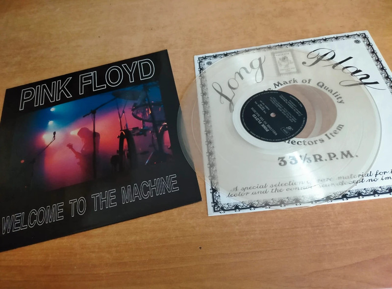 Pink Floyd -welcome to the machine (clear vinyl Swingin pig)