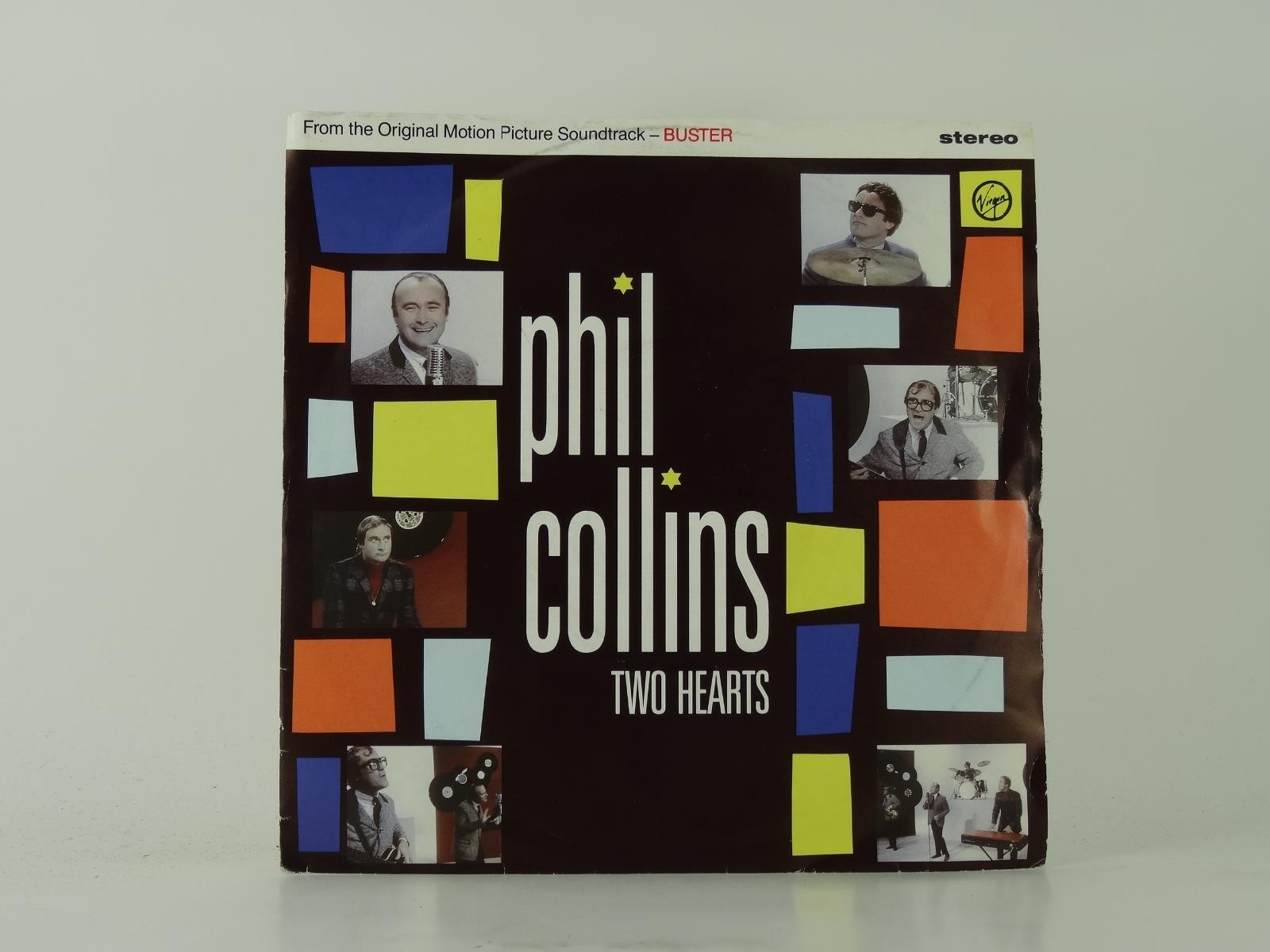 PHIL COLLINS TWO HEARTS (15) 2 Track 7" Single including Picture Sleeve VIRGIN R