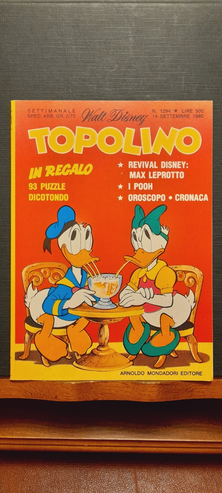TOPOLINO LIBRETTO 1294 del 14-9-1980 - EDICOLA