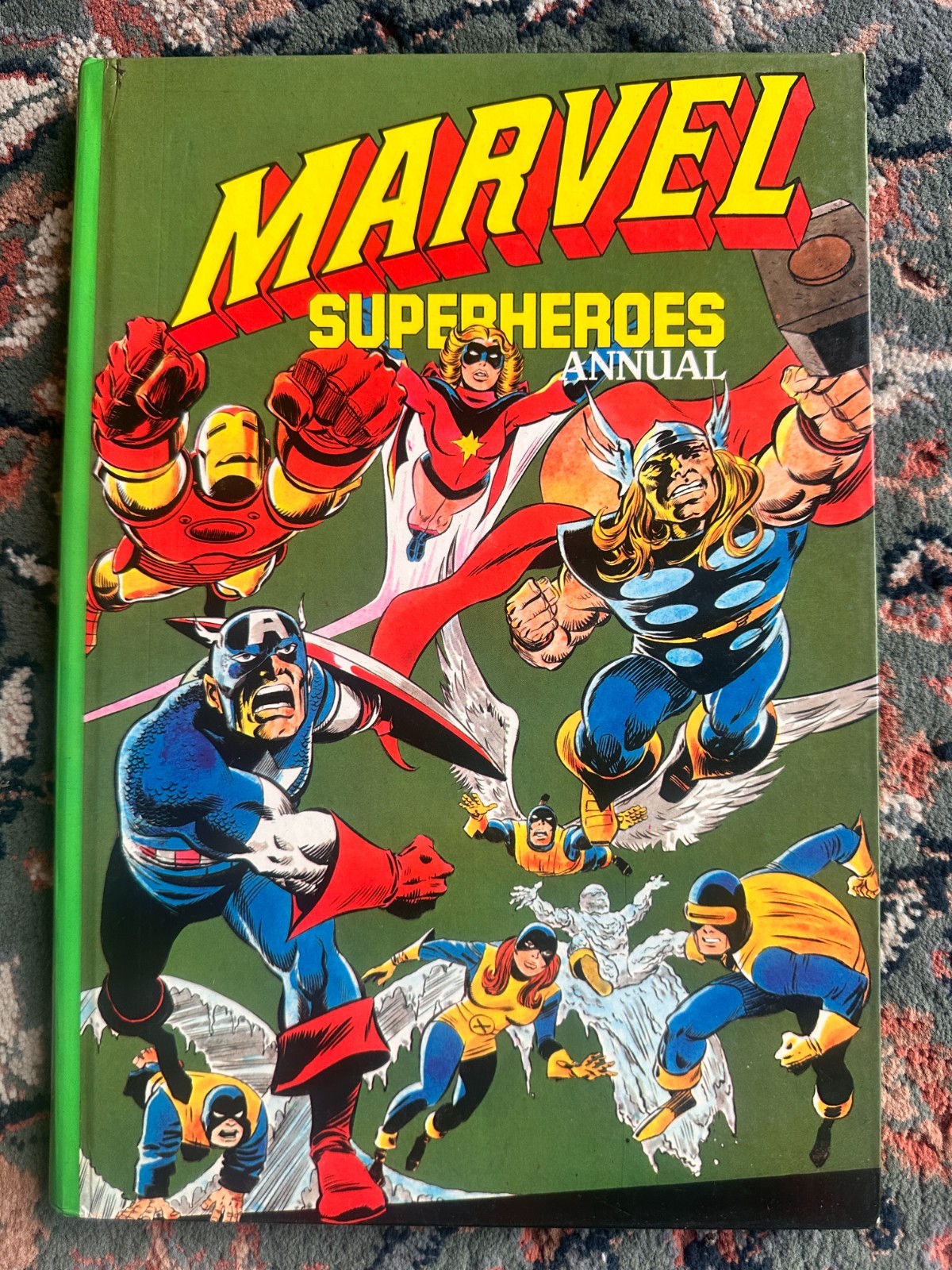 MARVEL SUPERHEROES ANNUAL 1980 BRITISH GRANDREAMS UNCLIPPED 
