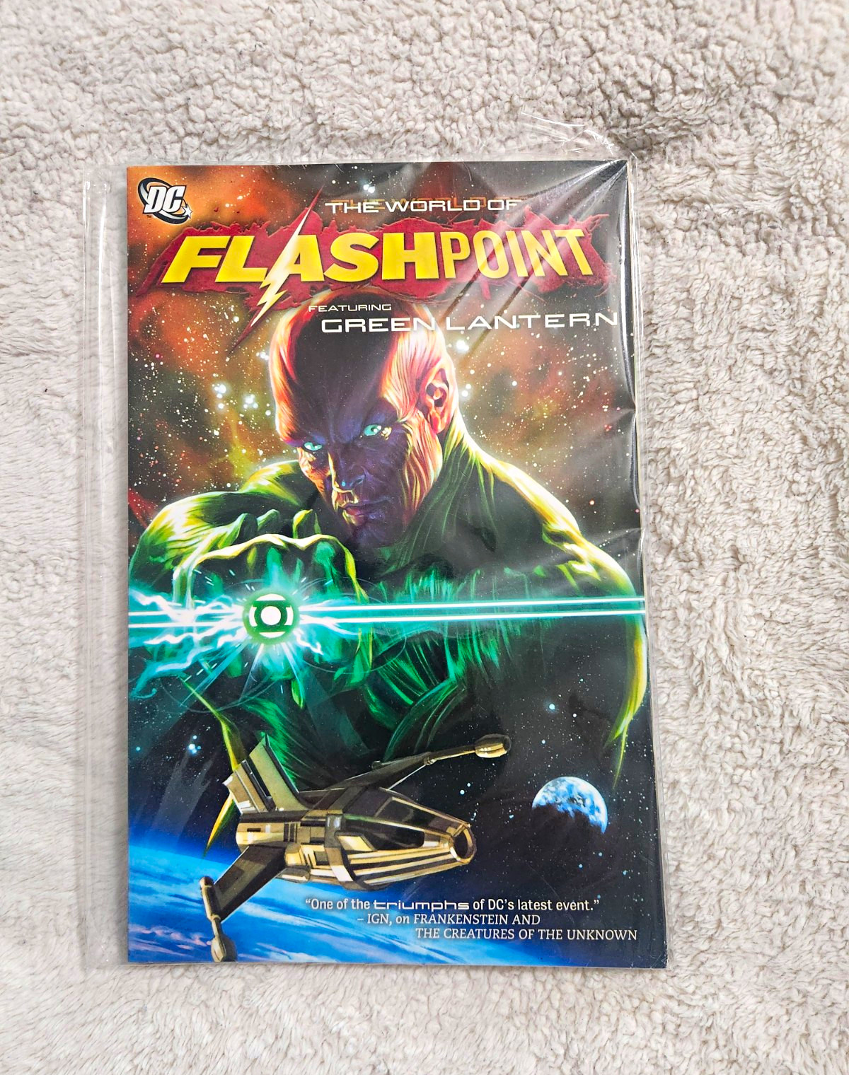 DC Comics World of Flashpoint: Lanterna Verde TPB 2012 Wilson Schlagman