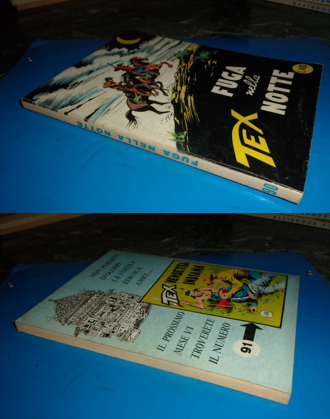 TEX n. 90 ristampa da LIRE 400 Leggi specifiche all'interno