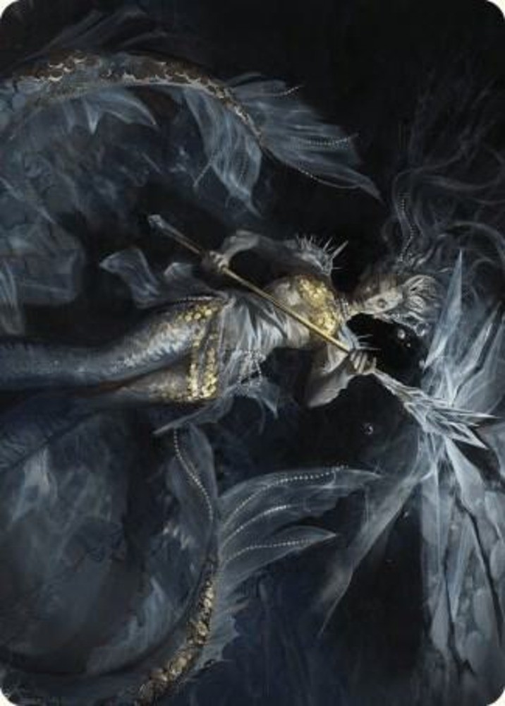 Sharae of Numbing Depths Art Card 32 Art Series: Wilds of Eldraine Magic: The Ga