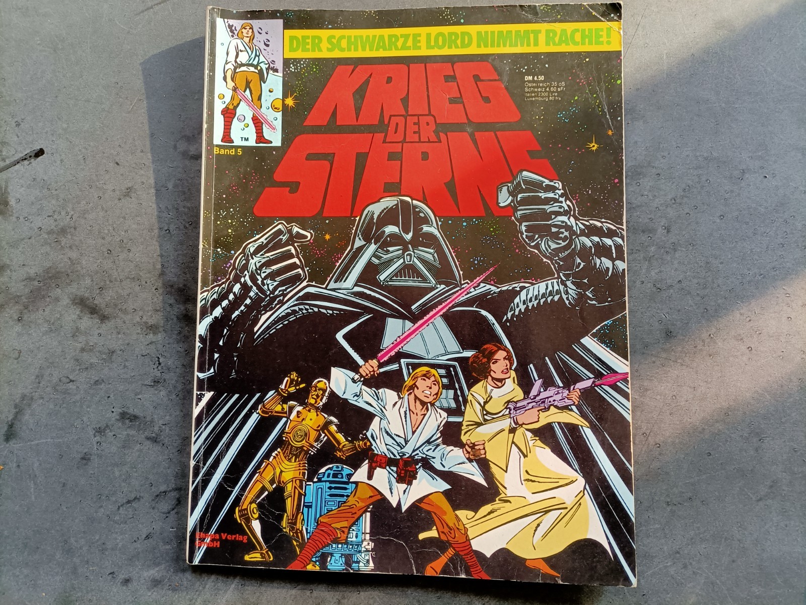 Guerra delle Stelle Volume 5 - Ehapa Editore IT 1980 - Il Signore Nero Si Vendica!/
