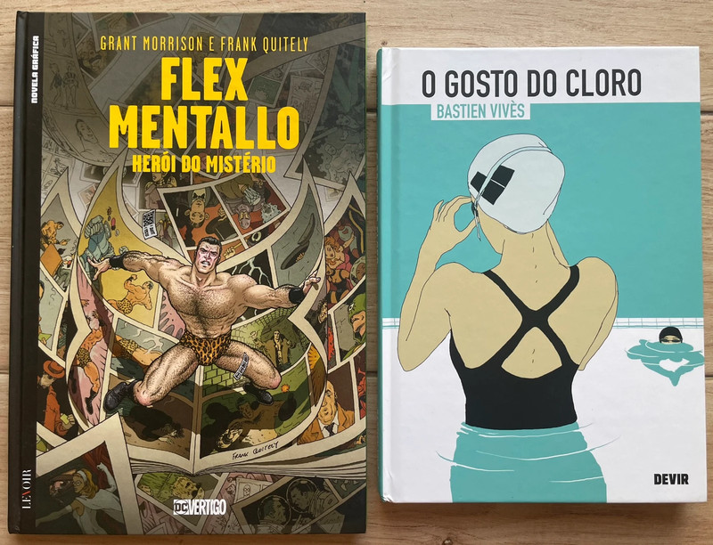 Pack Duplo Bandas Desenhadas (Flex Mentallo + Gosto do Cloro)