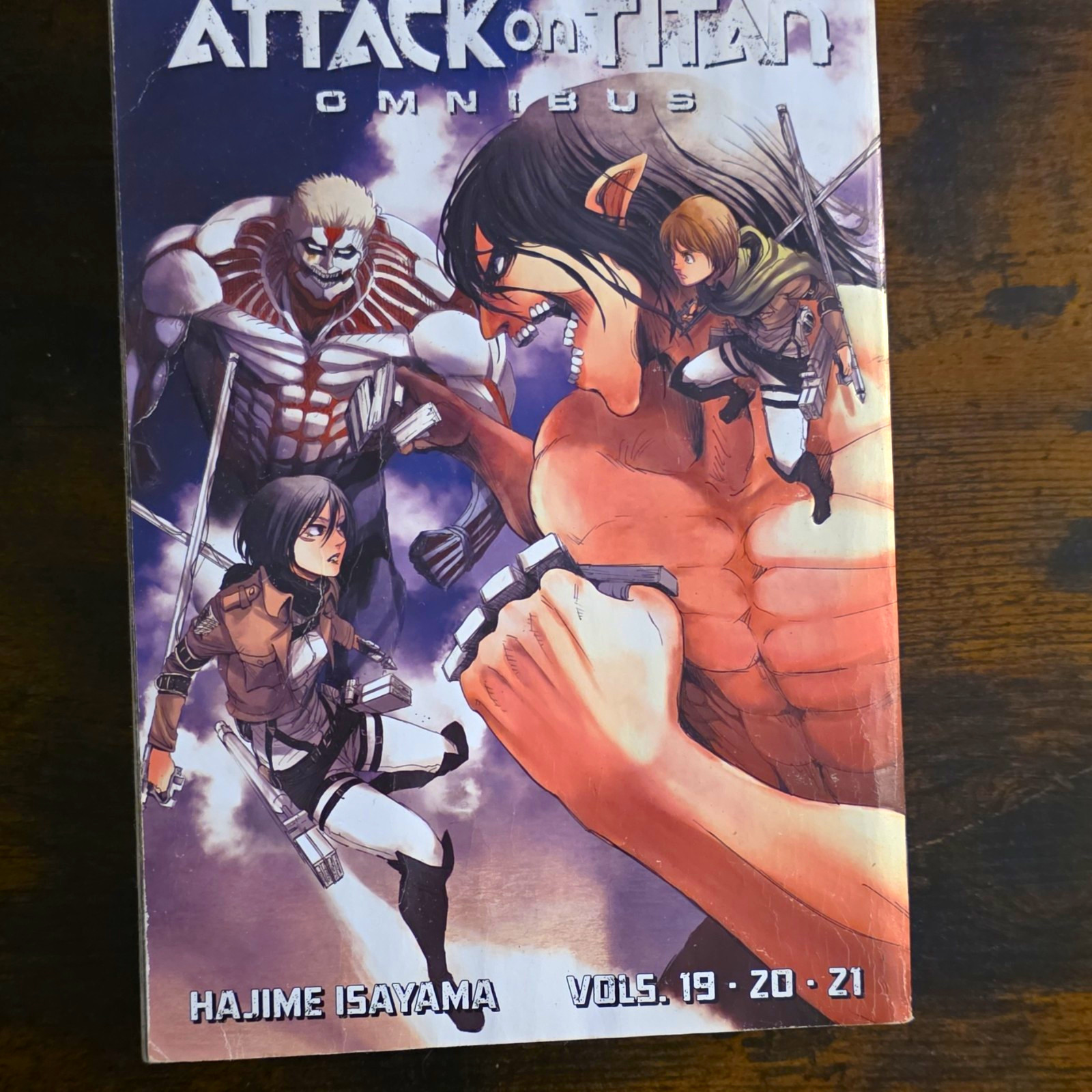 Attack on Titan Omnibus Vols 19-20-21 Manga Inglese Hajime Isayama Kodansha