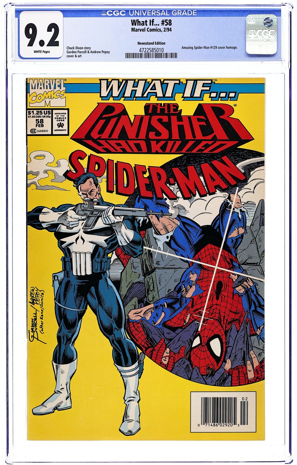 What If #58N CGC 9.2 Edicola 1994 4722585010