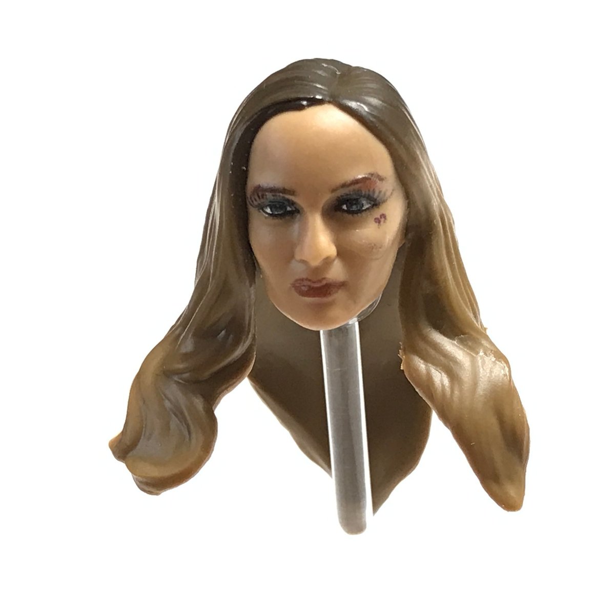 AEW Unmatched Serious Female Head Custom Fodder Anna Jay
