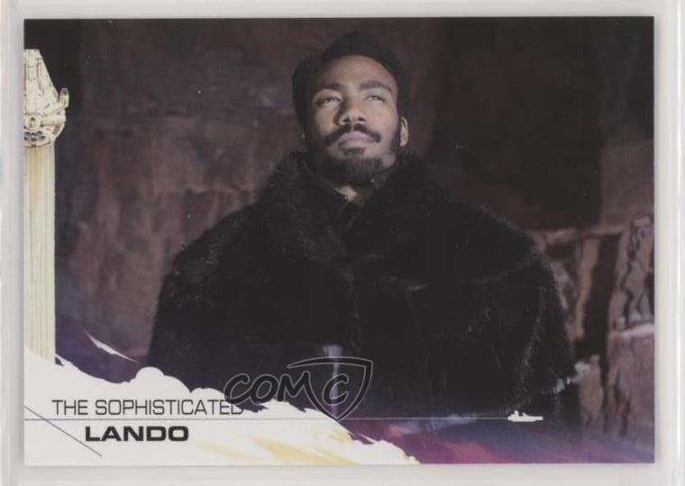 2018 Topps Star Wars: Solo Lando Calrissian The Sophisticated Lando #66 g1z