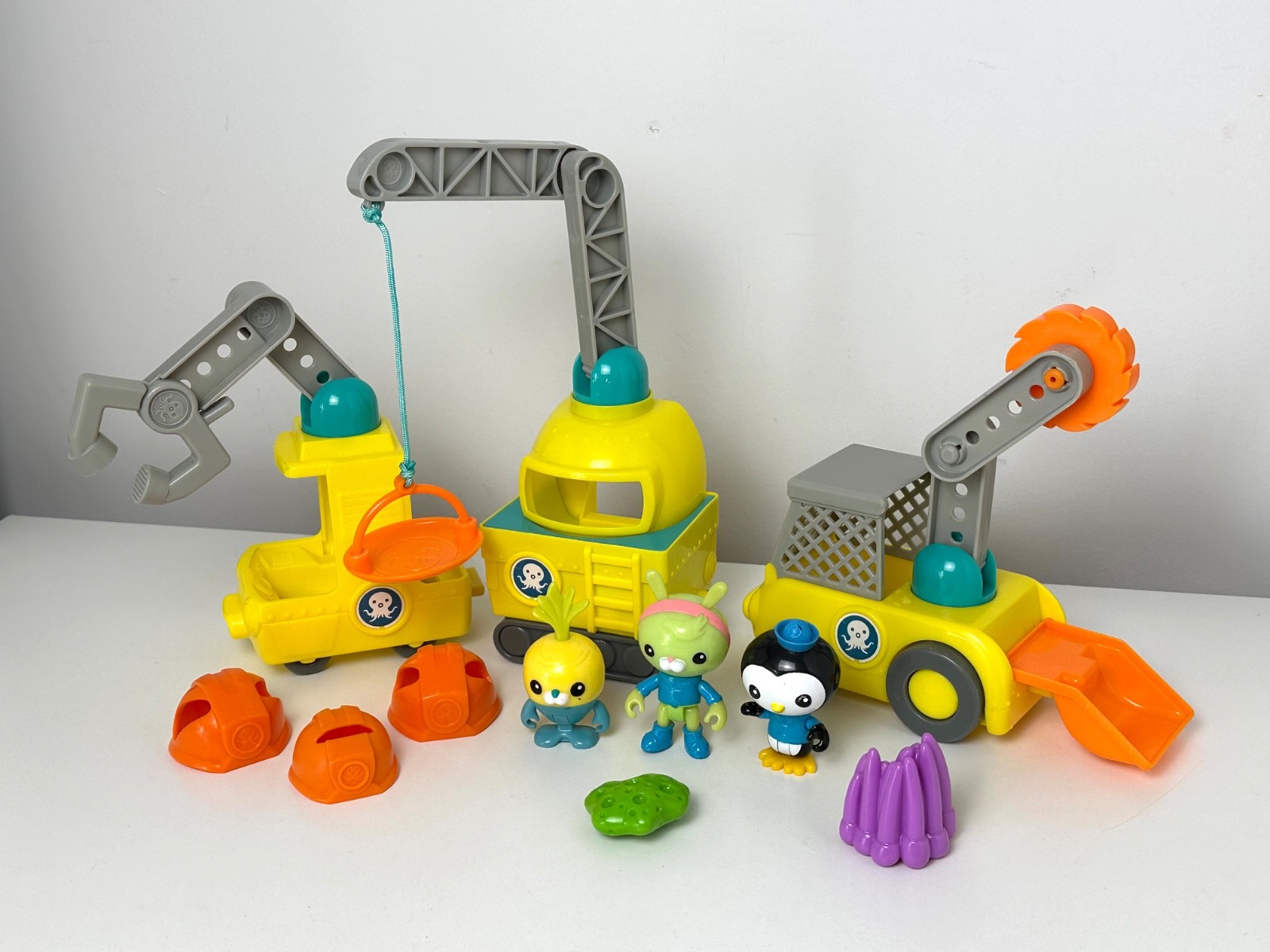 Veicolo di riparazione Octonauts Ultimate Octo con personaggi e accessori