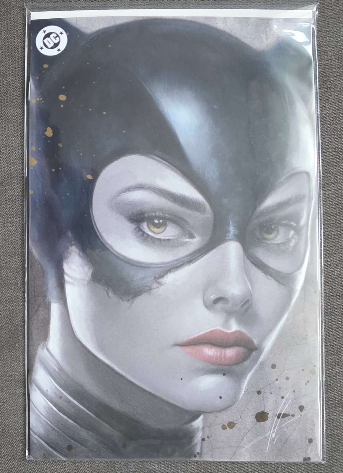 Catwoman #71 Carla Cohen Virgin variante schizzo LTD 1500 The 616 Comics DC