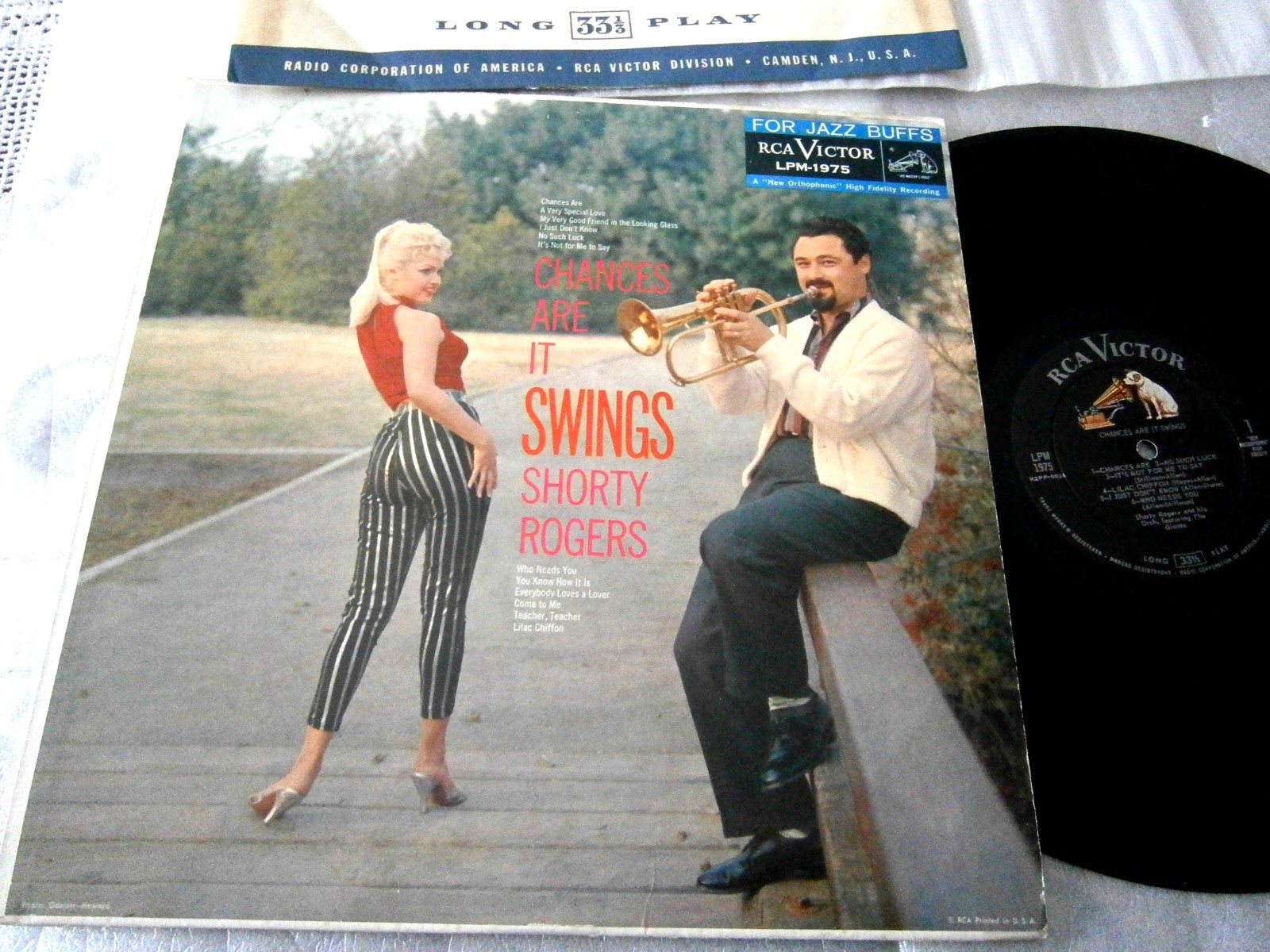 Shorty Rogers - Changes are it Swings Original 1^ press Italy RCA LPM