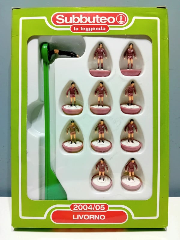 Subbuteo La Leggenda Squadra Livorno 2004/05 Nuova