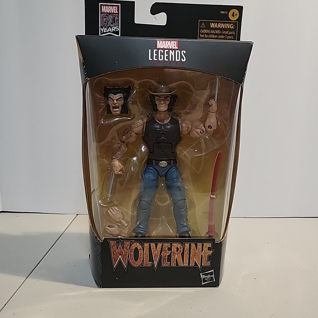 Marvel Legends 80th Anniversary Cowboy Logan Wolverine 6" Figura X-Men