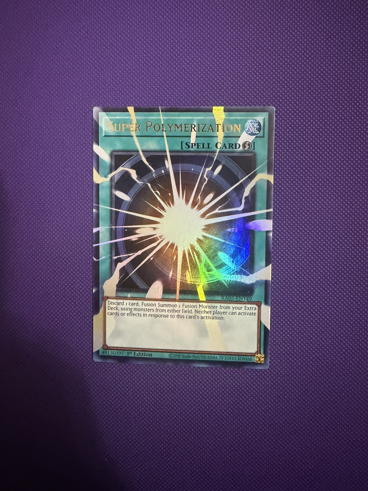 Super Polimerizzazione RA05-EN149 Extended Art NM+