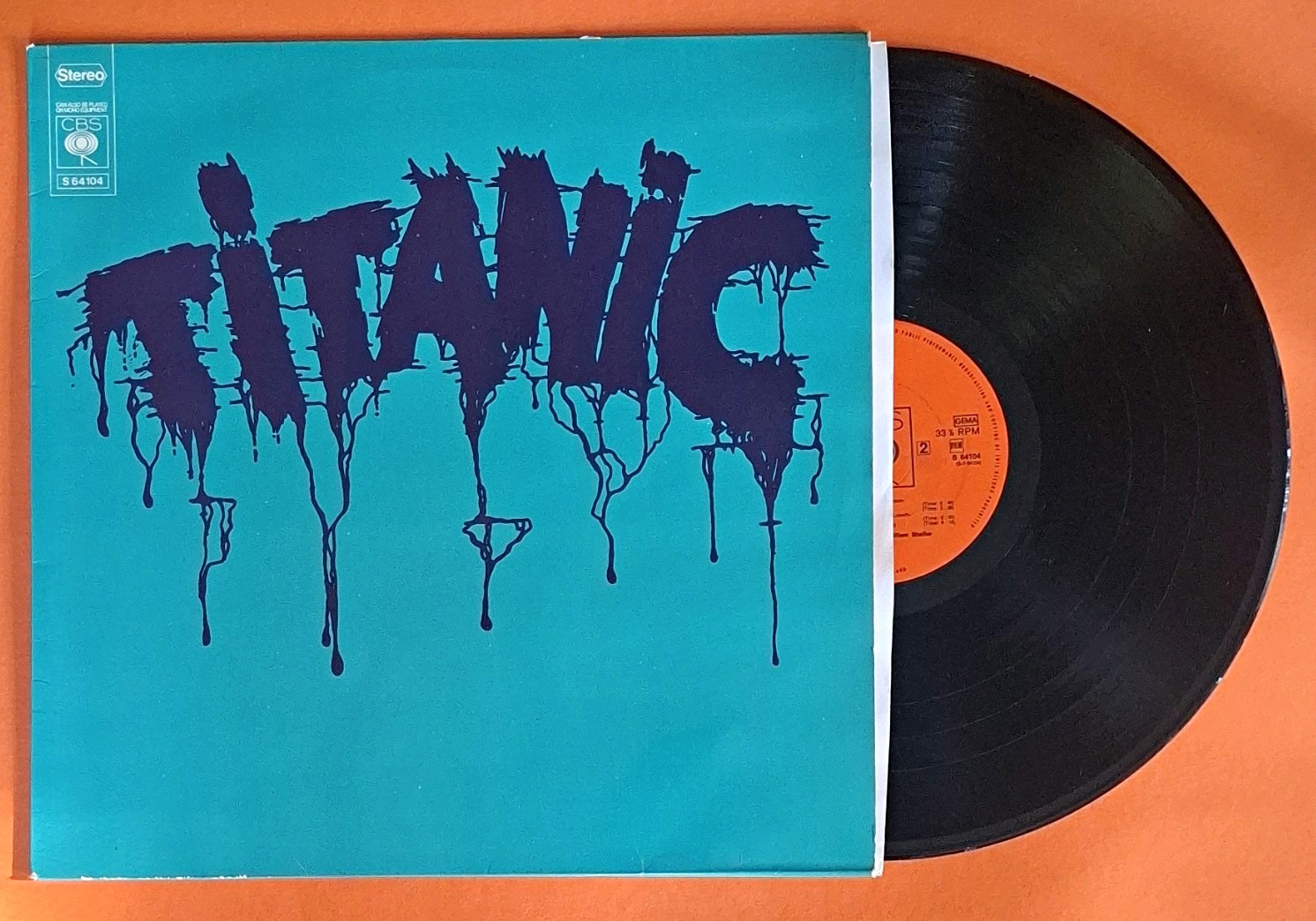 Titanic Titanic LP Vinyl Schallplatte 12" 33 U/min Stereo CBS S 64104