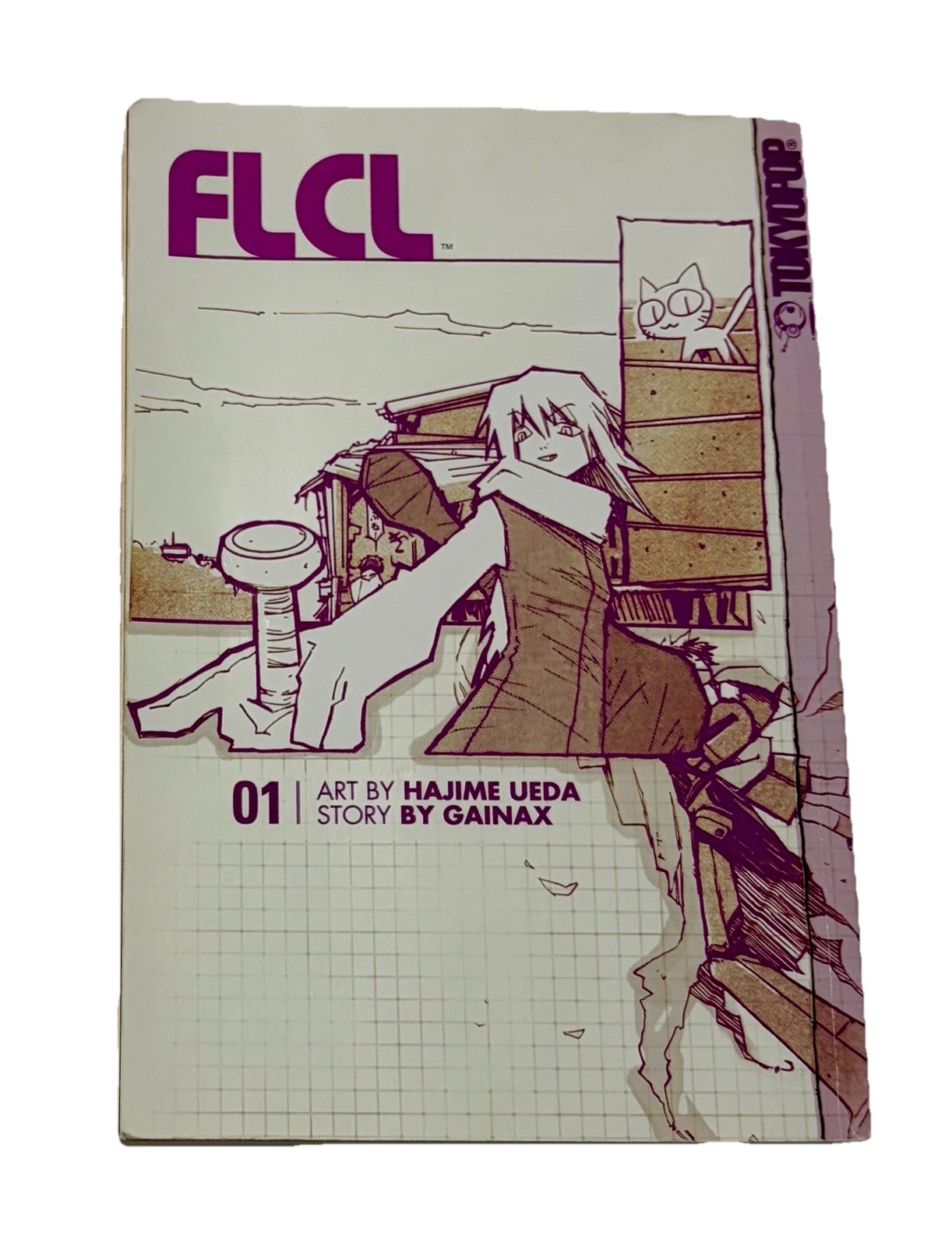 FLCL Volume 1 Paperback Gainax Tokyopop Manga