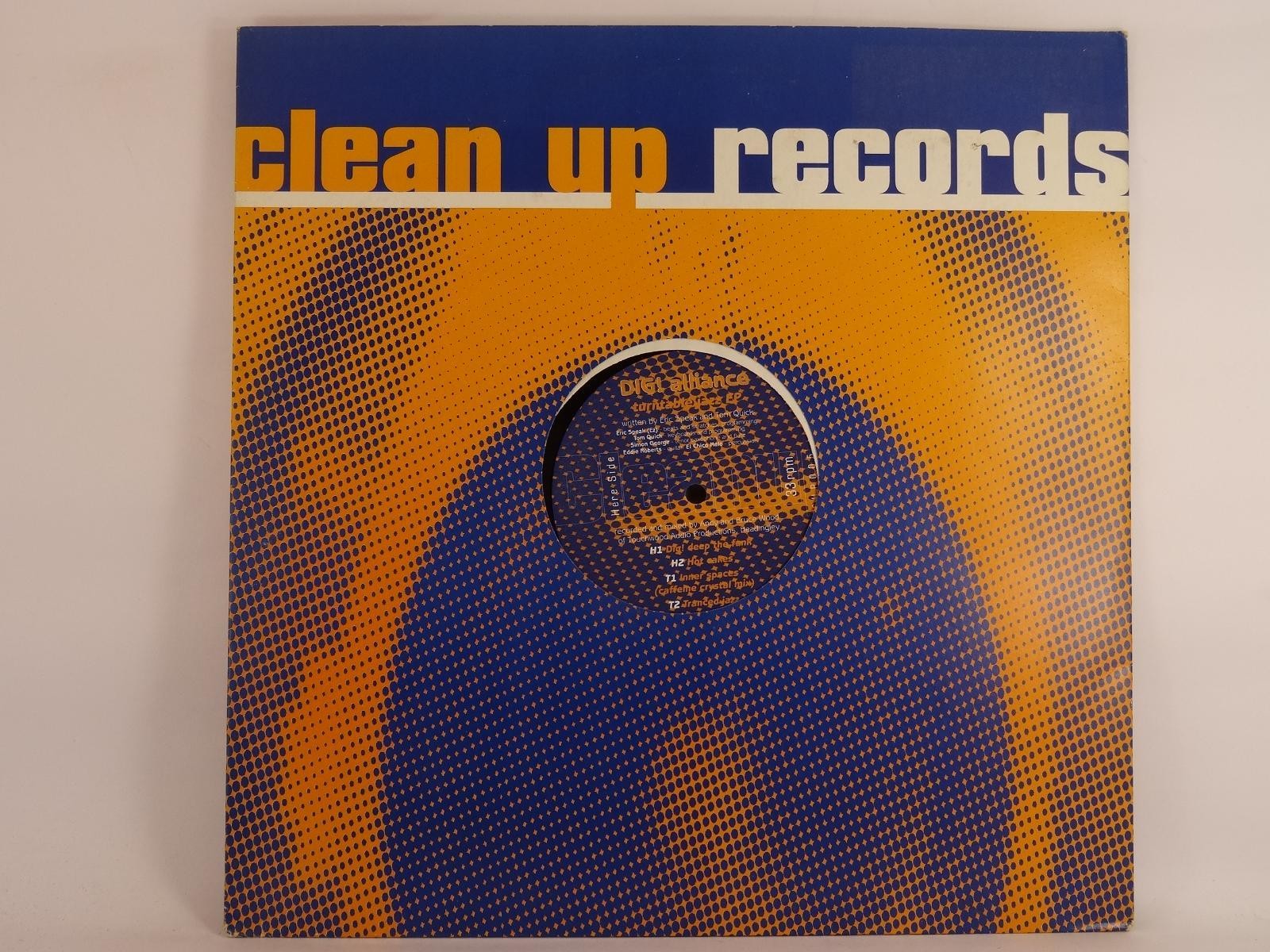 DIG! ALLIANCE TURNTABLE JAZZ (232) 4 Track 12" Single plus Company Sleeve CLEAN 